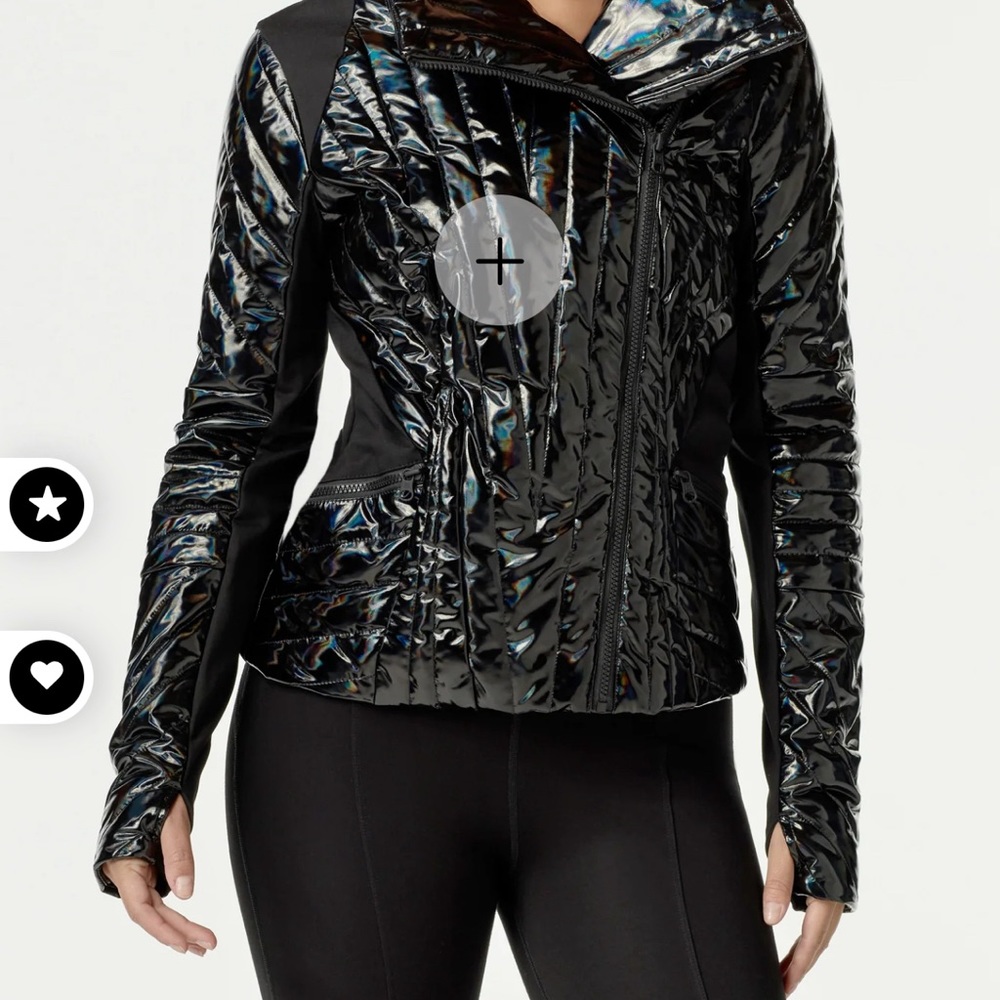 Blanc Noir black down jacket xs - Picture 8 of 8